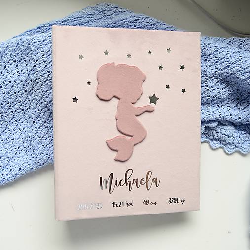 Personalizovaný fotoalbum Morská panna