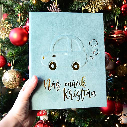 Personalizovaný fotoalbum Auto