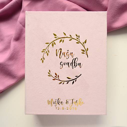 Personalizovaný fotoalbum Listy