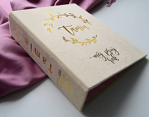 Personalizovaný fotoalbum Listy