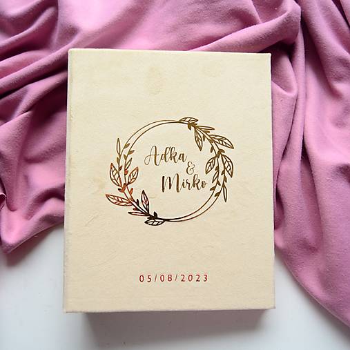 Personalizovaný fotoalbum Kruh