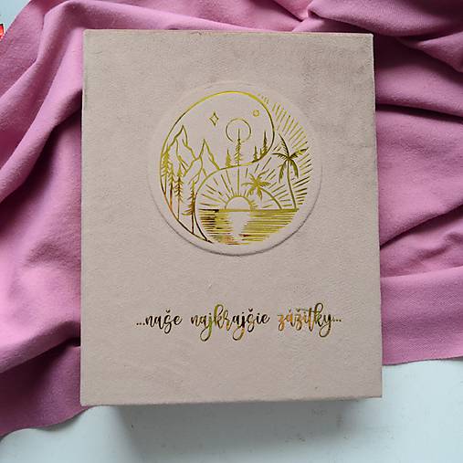 Personalizovaný fotoalbum Hory a more