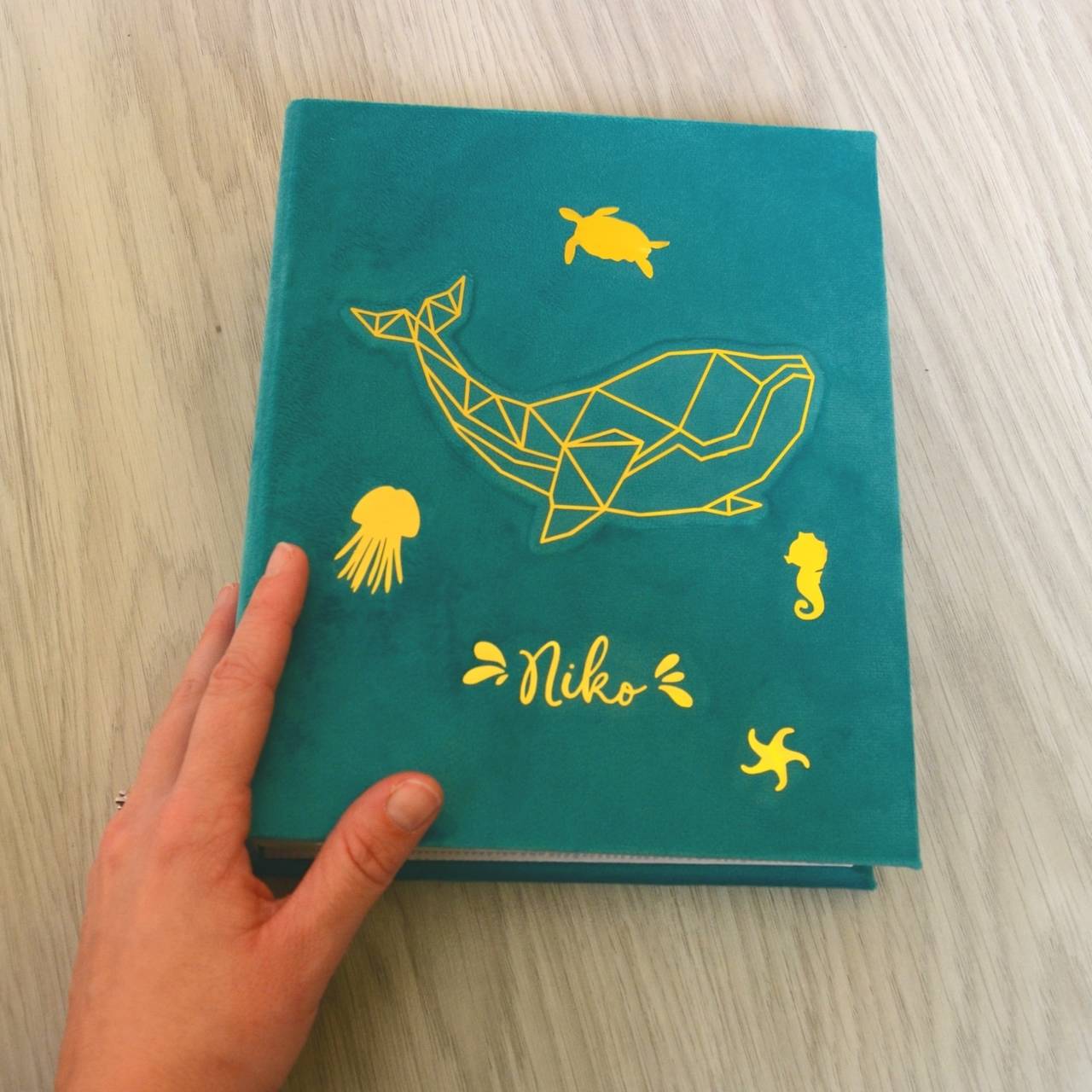 Personalizovaný fotoalbum Veľryba