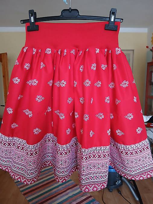 Sukne - Sukňa. Folklórna suknička "Horehronie" (Dospelá) - 18351982_
