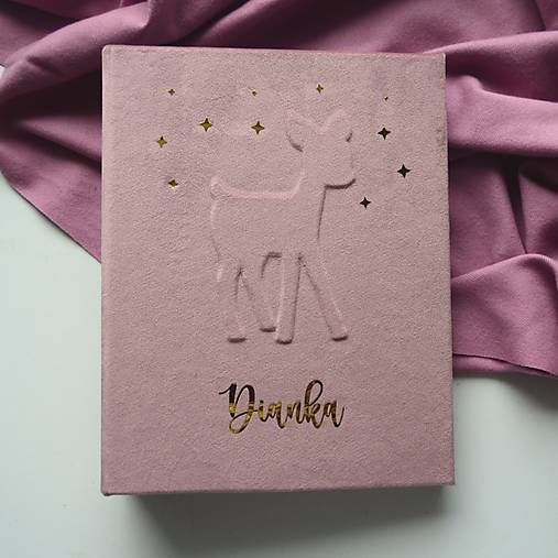 Personalizovaný fotoalbum Srnka