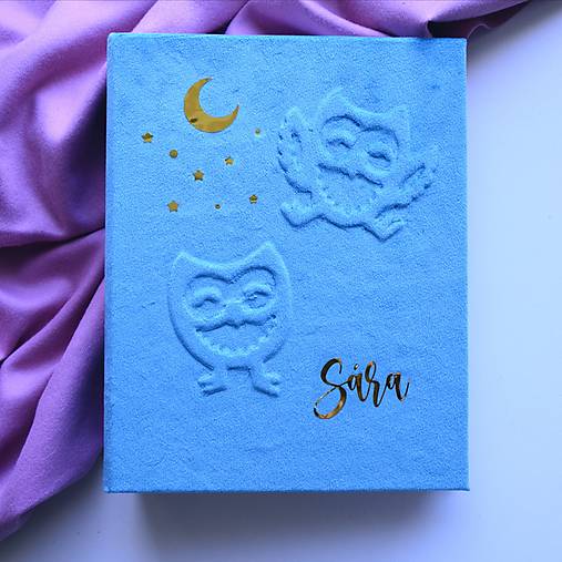Personalizovaný fotoalbum Sovy
