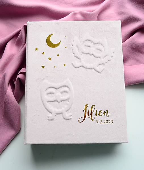 Personalizovaný fotoalbum Sovy