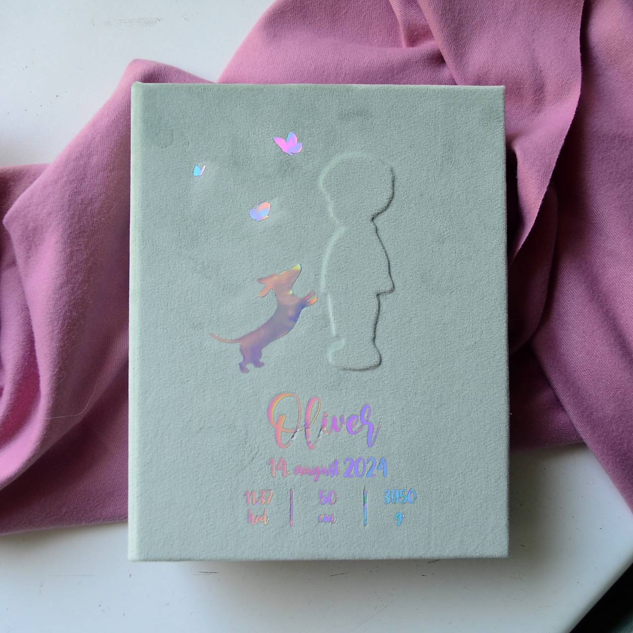 Personalizovaný fotoalbum Chlapec so psom