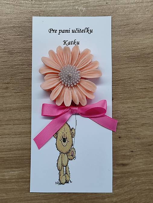 Darček pre pani učiteľku margarétka