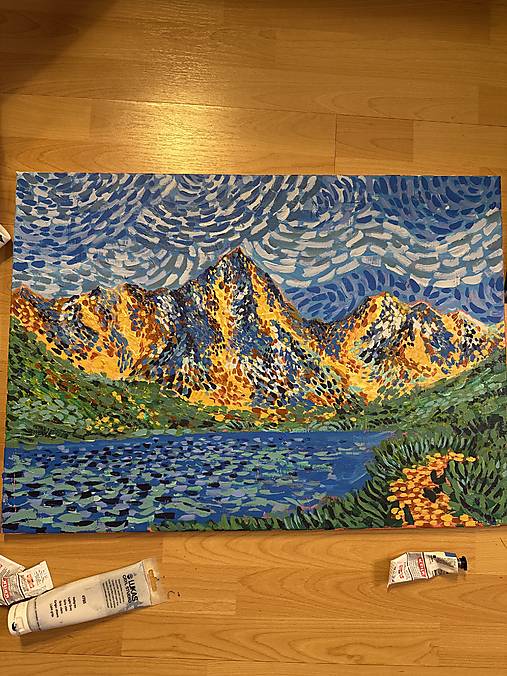Obrazy - Bodkovane Tatry - 18355295_