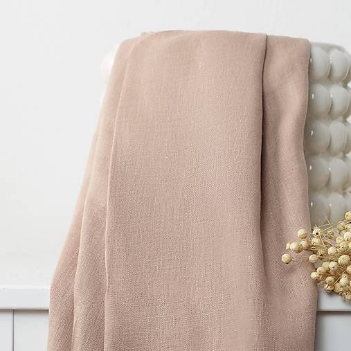 Textil - Európsky ľan púdrový jemný - 18357021_