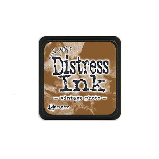 Farby-laky - Tim Holtz Distress mini atramentová poduška Vintage Photo TDP 40262 - 18357426_