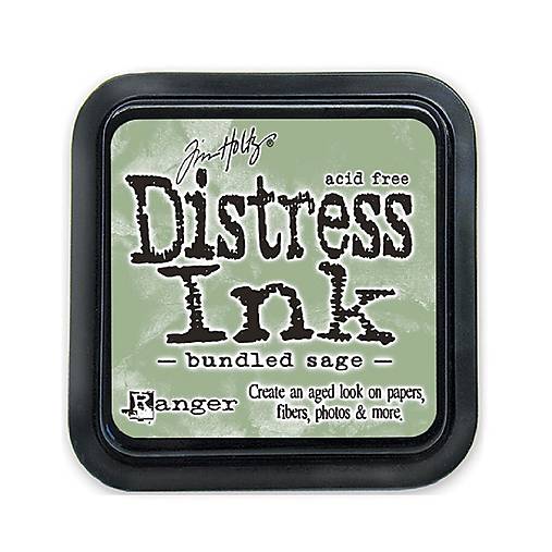 Farby-laky - Tim Holtz Distress atramentová poduška Bundled Sage TIM 27102 - 18357748_
