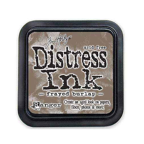 Farby-laky - Tim Holtz Distress atramentová poduška Frayed Burlap TIM 21469 - 18358233_