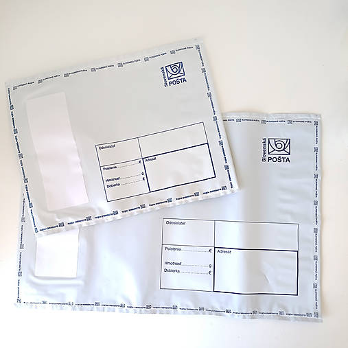 Obalový materiál - Obálka na poistený list plastová / výhodná cena! - 18357002_