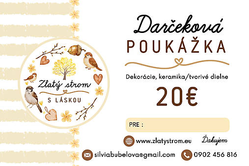 Darčeková poukážka