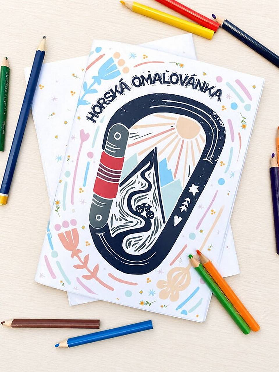Horská omaľovánka (pracovný zošit)