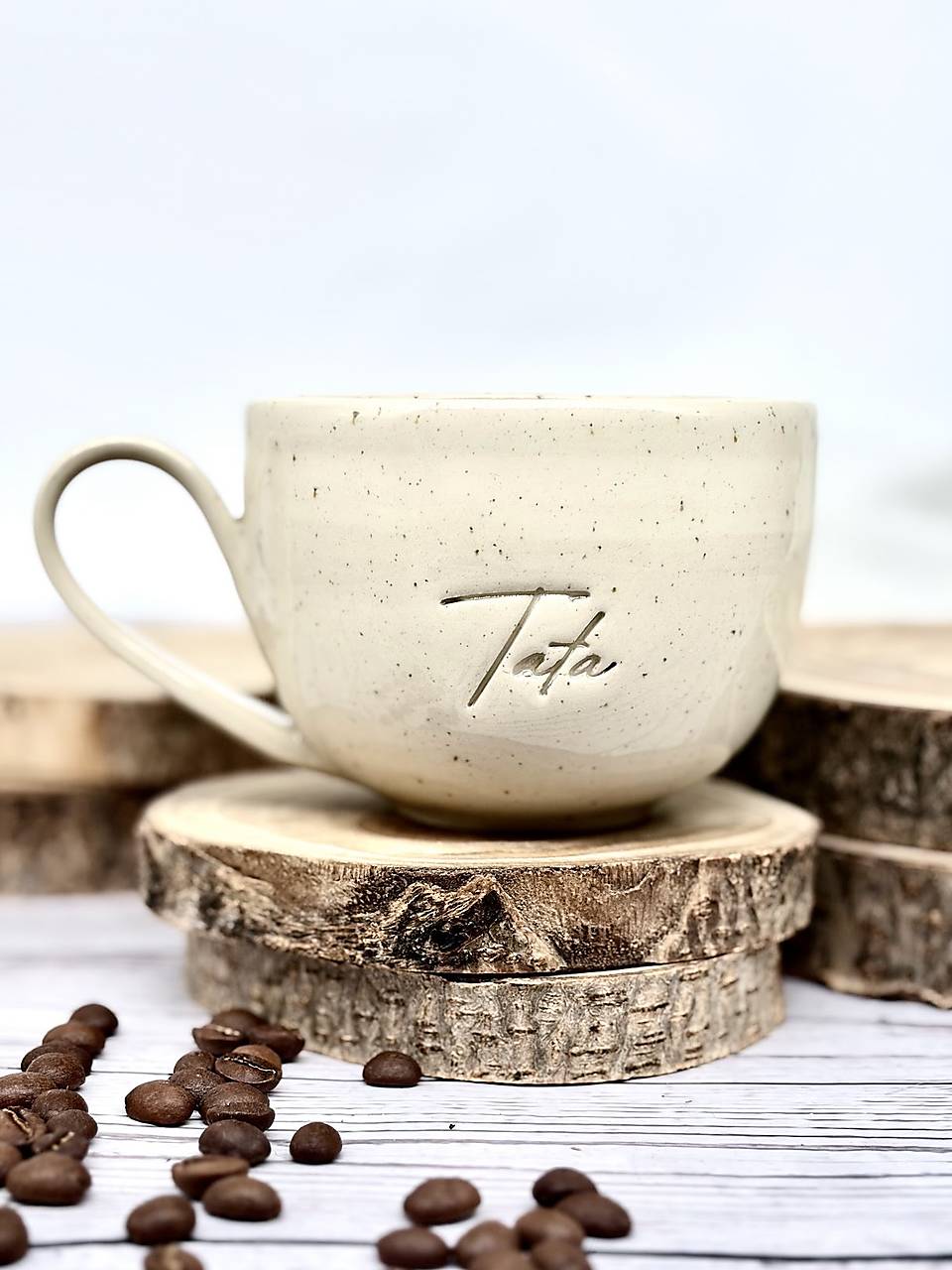 Simple - šálka latte tata limited (280ml, s uškom)