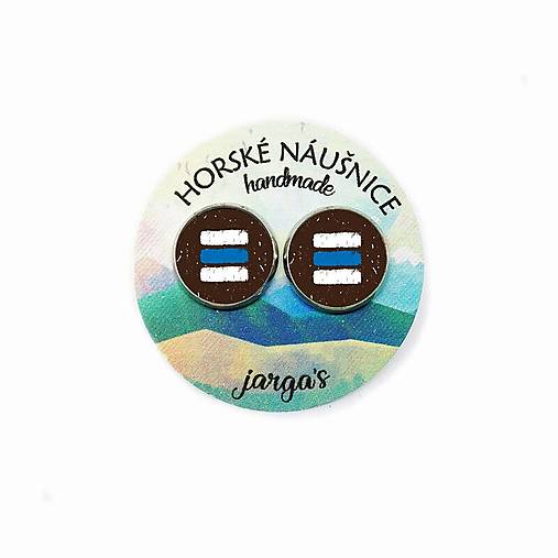 Horské napichovacie náušnice