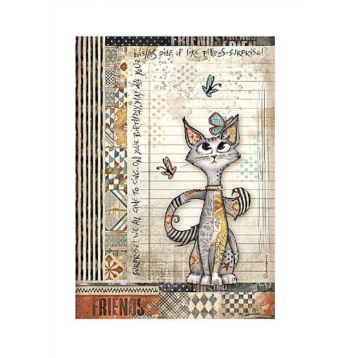 Papier - Ryžový papier Stamperia DFSA 41067 - 18362132_