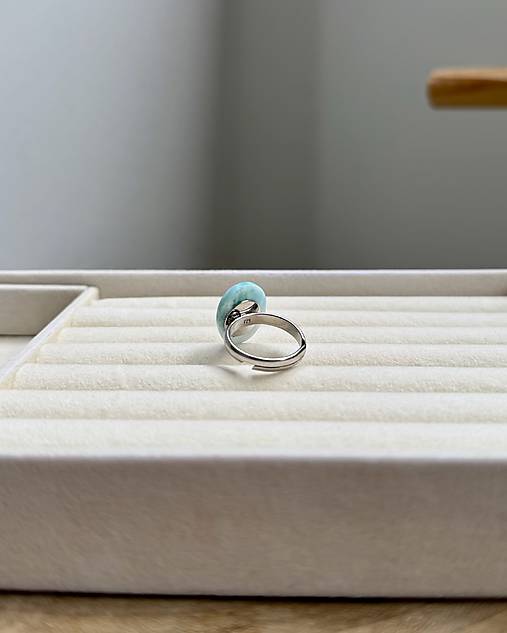 Prstienok Larimar Whisper