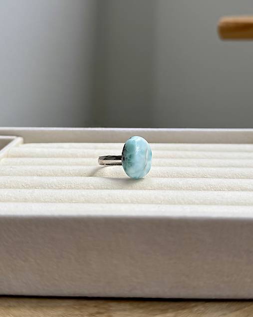 Prstienok Larimar Whisper