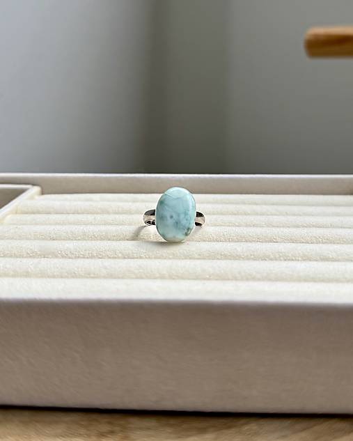 Prstienok Larimar Whisper