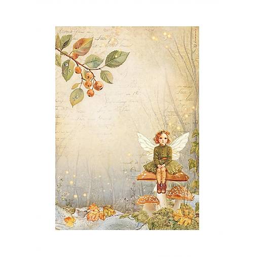 Papier - Ryžový papier Stamperia DFSA 41059 - 18365215_