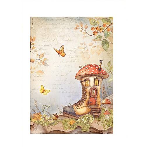 Papier - Ryžový papier Stamperia DFSA 41061 - 18365224_