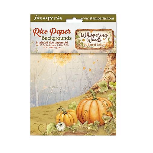 Papier - Ryžový papier Stamperia set DFSAK6045 - 18365290_