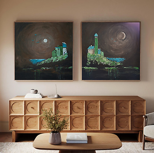 Obrazy - Zátoka_set - 18363635_