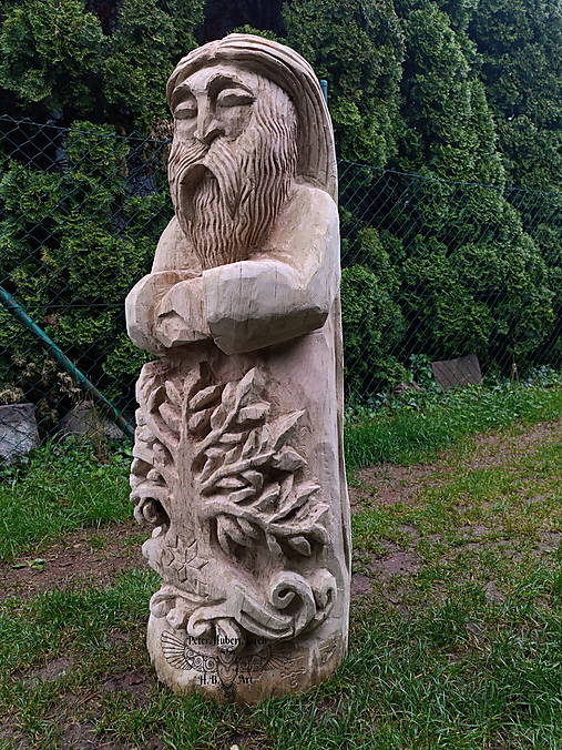 Sochy - ROD - socha boha Roda - statue of the god Rod - 18365101_