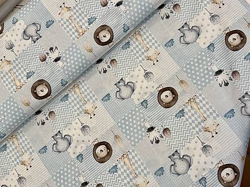 100% BAVLNA/SAFARI PATCHWORK