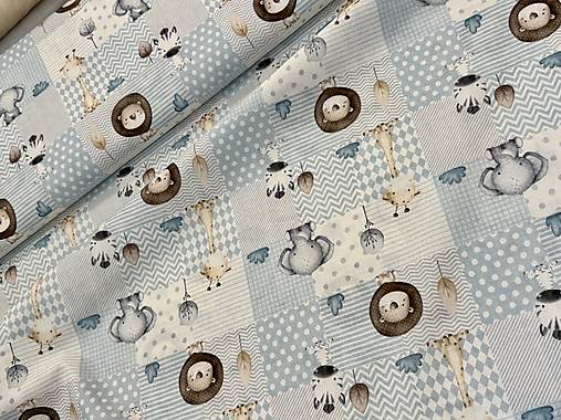 100% BAVLNA/SAFARI PATCHWORK
