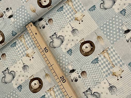 100% BAVLNA/SAFARI PATCHWORK