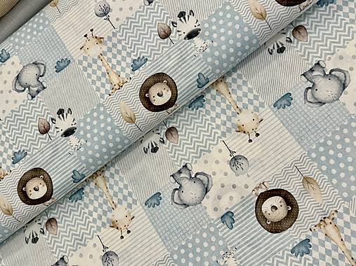 100% BAVLNA/SAFARI PATCHWORK