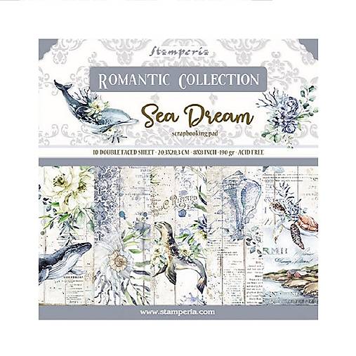 Papier - Scrapbook papier - Sea Dream - Stamperia - 8x8 - 18372499_