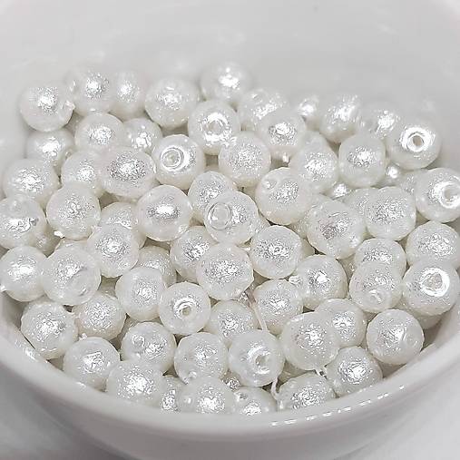 Voskované vrúbkované korálky 4mm-50ks