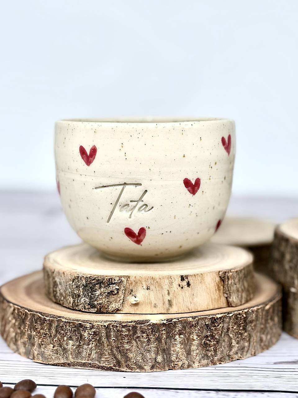 Dotty Love - pohárik latte tata limited (280ml, bez uška)
