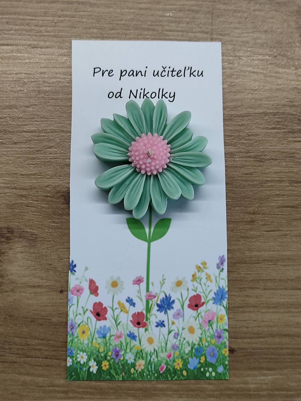 Darček pre pani učiteľku margarétka