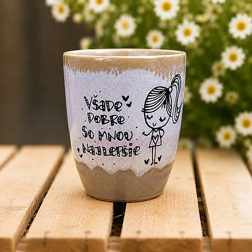 Hrnčeky Polin farebné (300 ml)