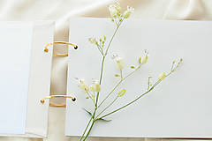 Papiernictvo - Kniha hostí " minimal" - 18373428_