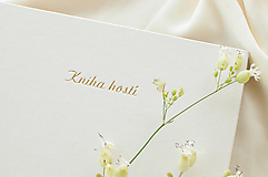 Papiernictvo - Kniha hostí " minimal" - 18373429_