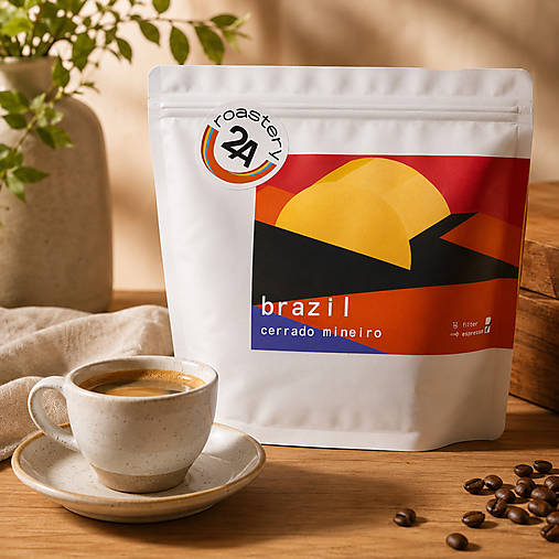 Káva 2A roastery Brazil Cerrado Fine (200 g)