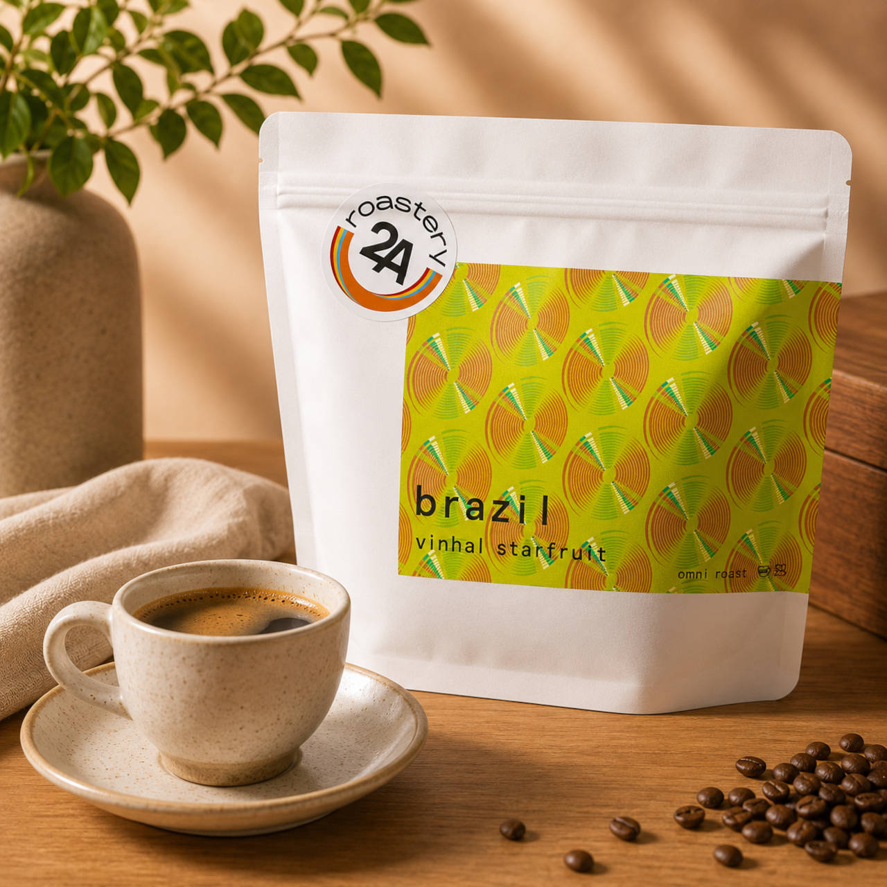 Káva 2A roastery Brazil Vinhal Starfruit (200 g)