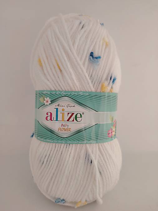 Baby Flower 5430 biela