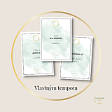 Grafika - Vlastným tempom | Realistické afirmácie na vytlačenie | PDF na doma | Neuroplasticita | Pre mamy hľadajúce pokoj - 18382899_