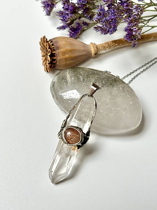 Náhrdelníky - Slnečný amulet - 18382576_