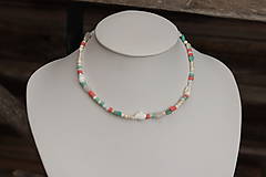 Náhrdelníky - Letný choker - 18382854_