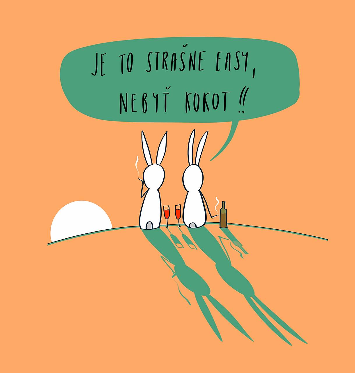 Easy, Giclée Art Print 30x36